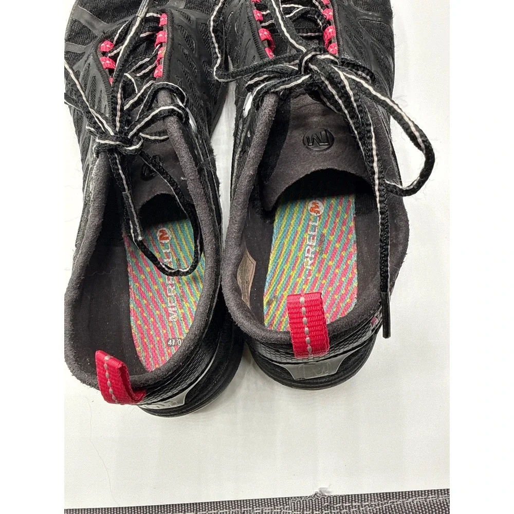 Merrell Mix Master Tuff Trail Running Shoes Black Pink Vibram Womens 7.5 J57326
